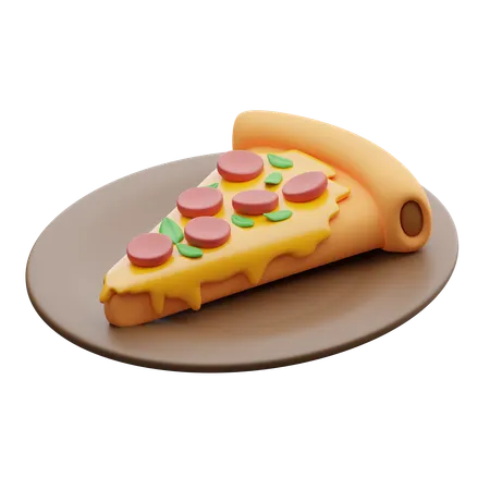 Pizza  3D Icon