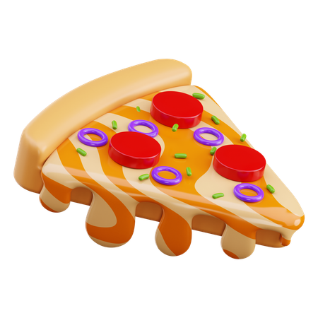 Pizza  3D Icon