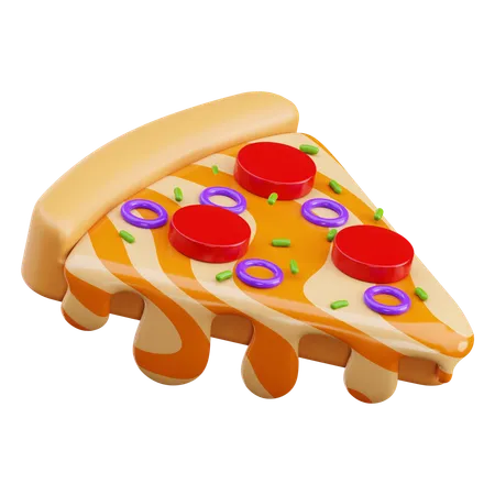 Pizza  3D Icon