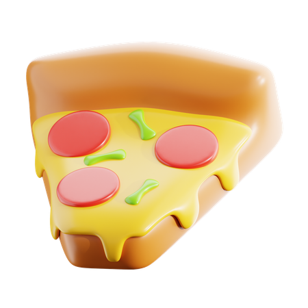 Pizza  3D Icon