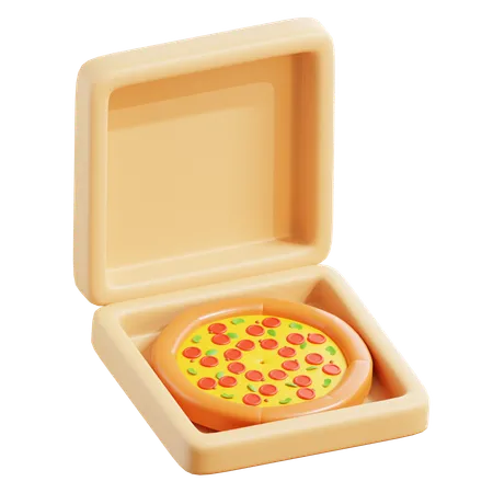 Pizza  3D Icon