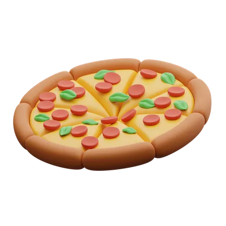 Pizza  3D Icon