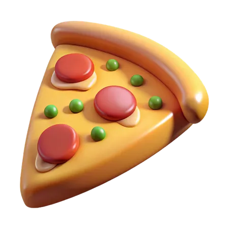 Pizza  3D Icon
