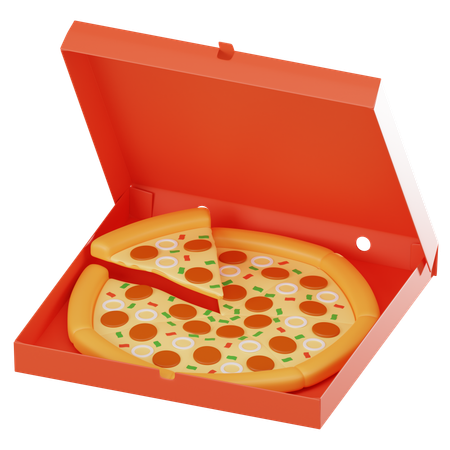 Pizza  3D Icon