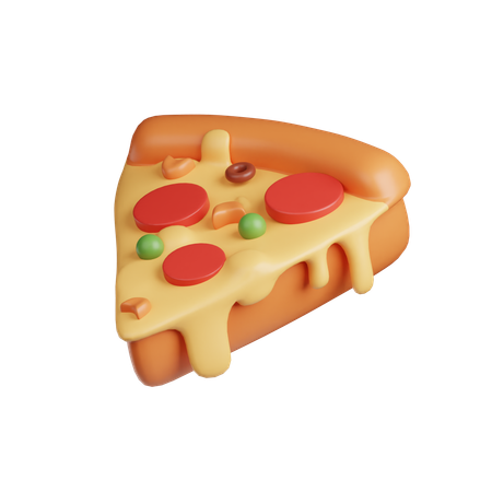 Pizza  3D Icon