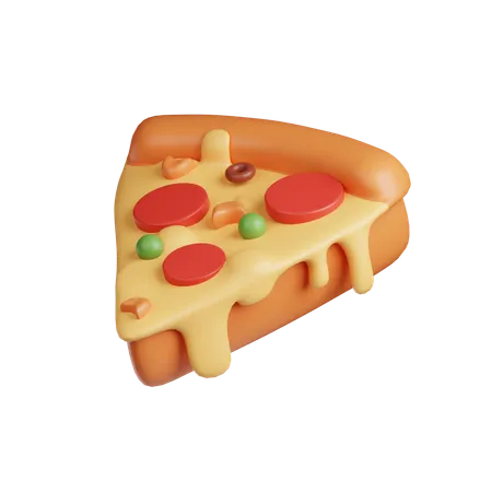 Pizza  3D Icon