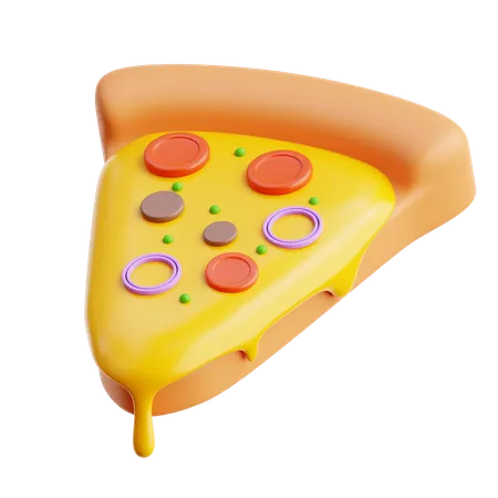 Pizza  3D Icon