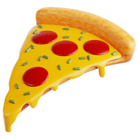 Pizza  3D Icon