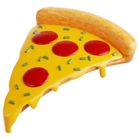 Pizza  3D Icon