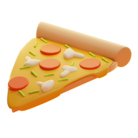 PIZZA  3D Icon