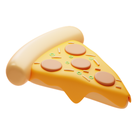 PIZZA  3D Icon