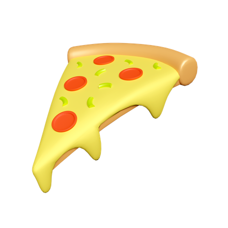 Pizza  3D Icon