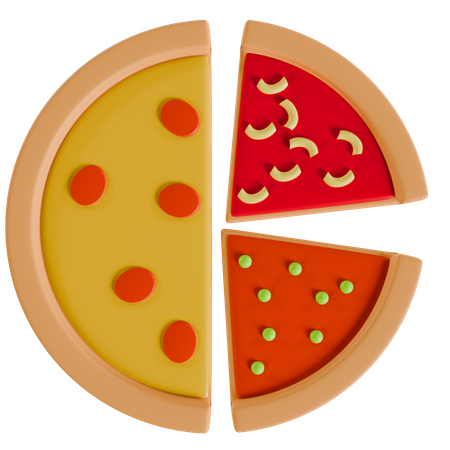 Pizza  3D Icon