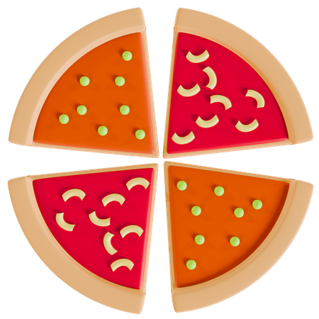 Pizza  3D Icon