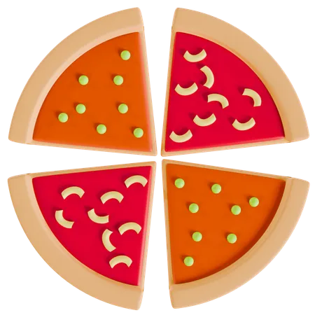 Pizza  3D Icon