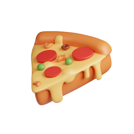 Pizza  3D Icon