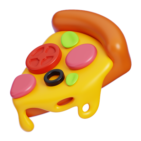 Pizza  3D Icon