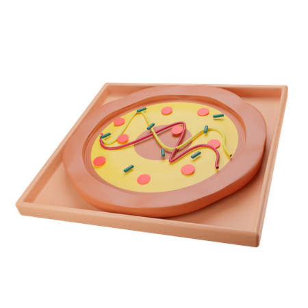Pizza  3D Icon