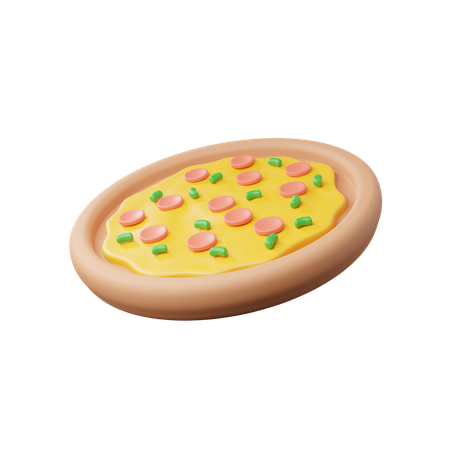 Pizza  3D Icon