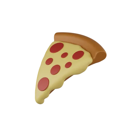 Pizza 3D Illustration