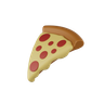 pizza 3d illustration