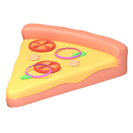 PIZZA  3D Icon
