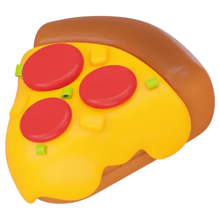 Pizza au fromage  3D Icon