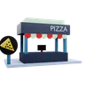 pizza booth