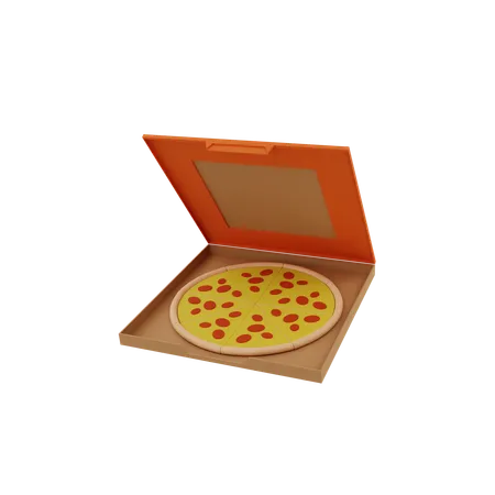Pizza Box  3D Icon