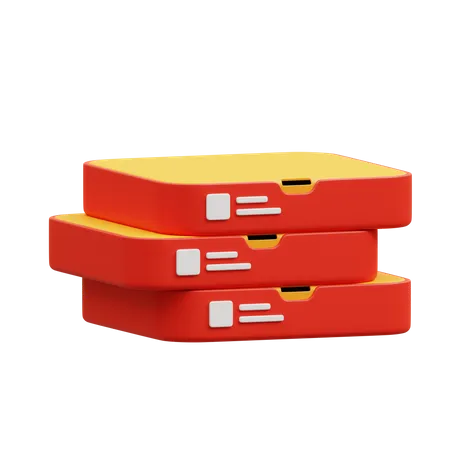 Pizza Box  3D Icon