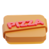pizza box 3d images