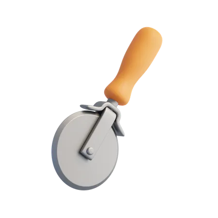 Pizza Cutter  3D Icon