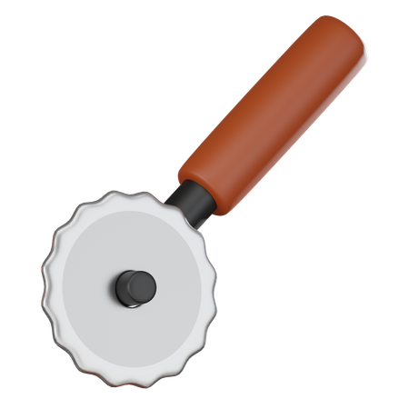 Pizza Cutter  3D Icon