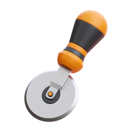 Pizza Cutter  3D Icon