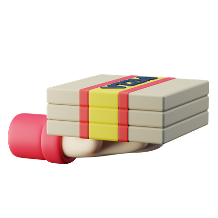 ピザの宅配  3D Icon
