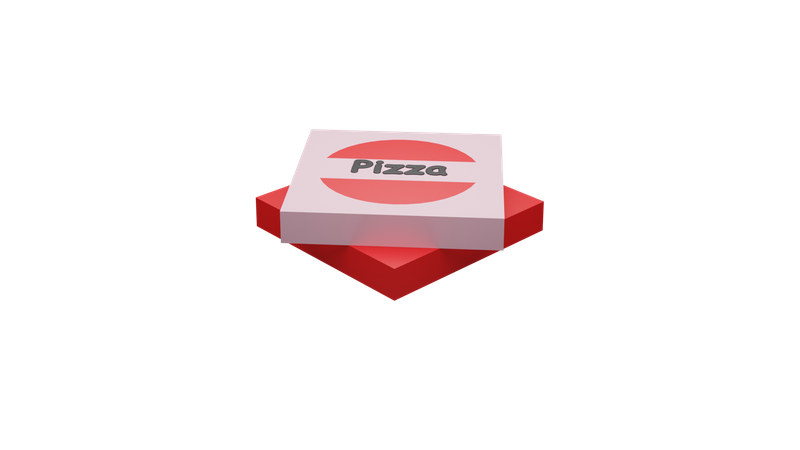 Pizza Delivery  3D Icon