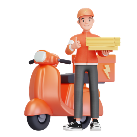Delivery Boy Vector PNG | PNGlib – Free PNG Library