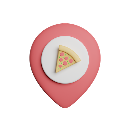Emplacement de pizza  3D Icon
