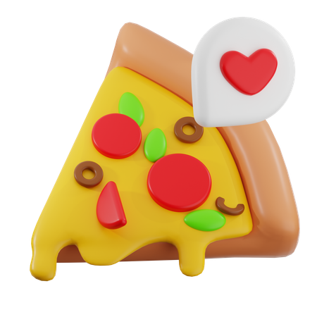 Pizza Favotire  3D Icon