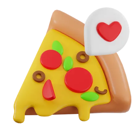 Pizza Favotire  3D Icon