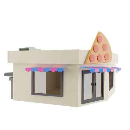 Pizza Laden  3D Icon