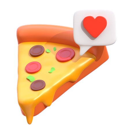 Pizza Lieblingsessen  3D Icon