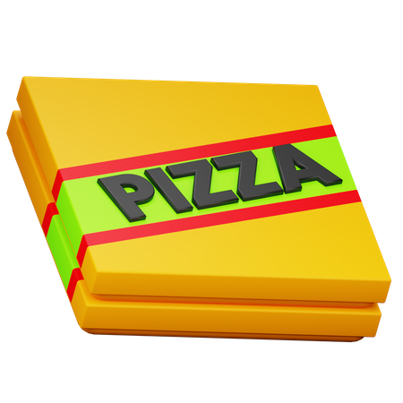 Pizzalieferdienst  3D Icon