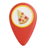 pizza location pin