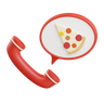 pizza order emoji 3d