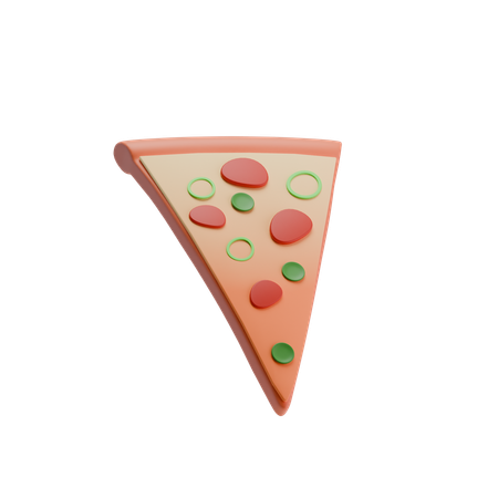 Pizza Piece  3D Icon