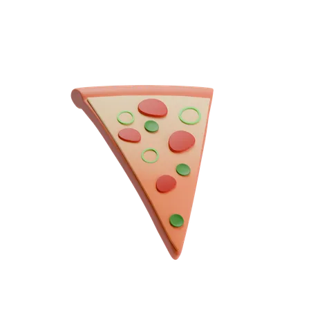 Pizza Piece  3D Icon