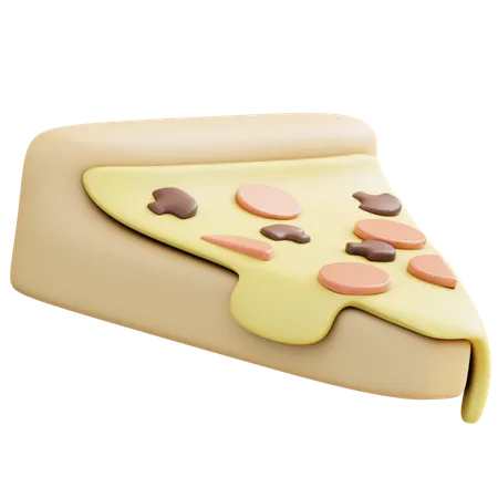 3 D Illustration Pizza 3D Icon