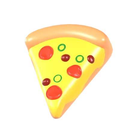 Pizza Slice 3 D Illustration 3D Icon
