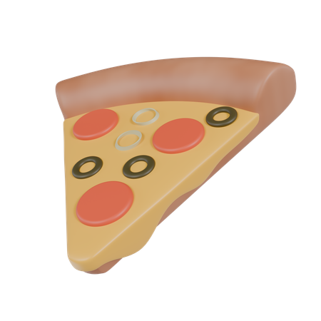Pizza Slice  3D Icon
